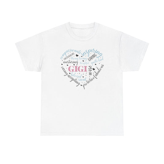 Gigi Heart  Unisex Heavy Cotton Tee