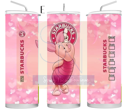 Starbucks Themed Tumblers
