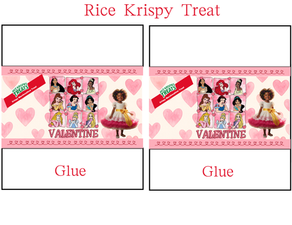 Disney-Themed Valentine’s Day Party Favor Template – Editable Printable