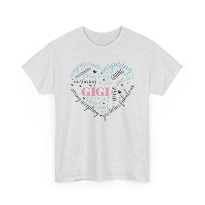 Gigi Heart  Unisex Heavy Cotton Tee