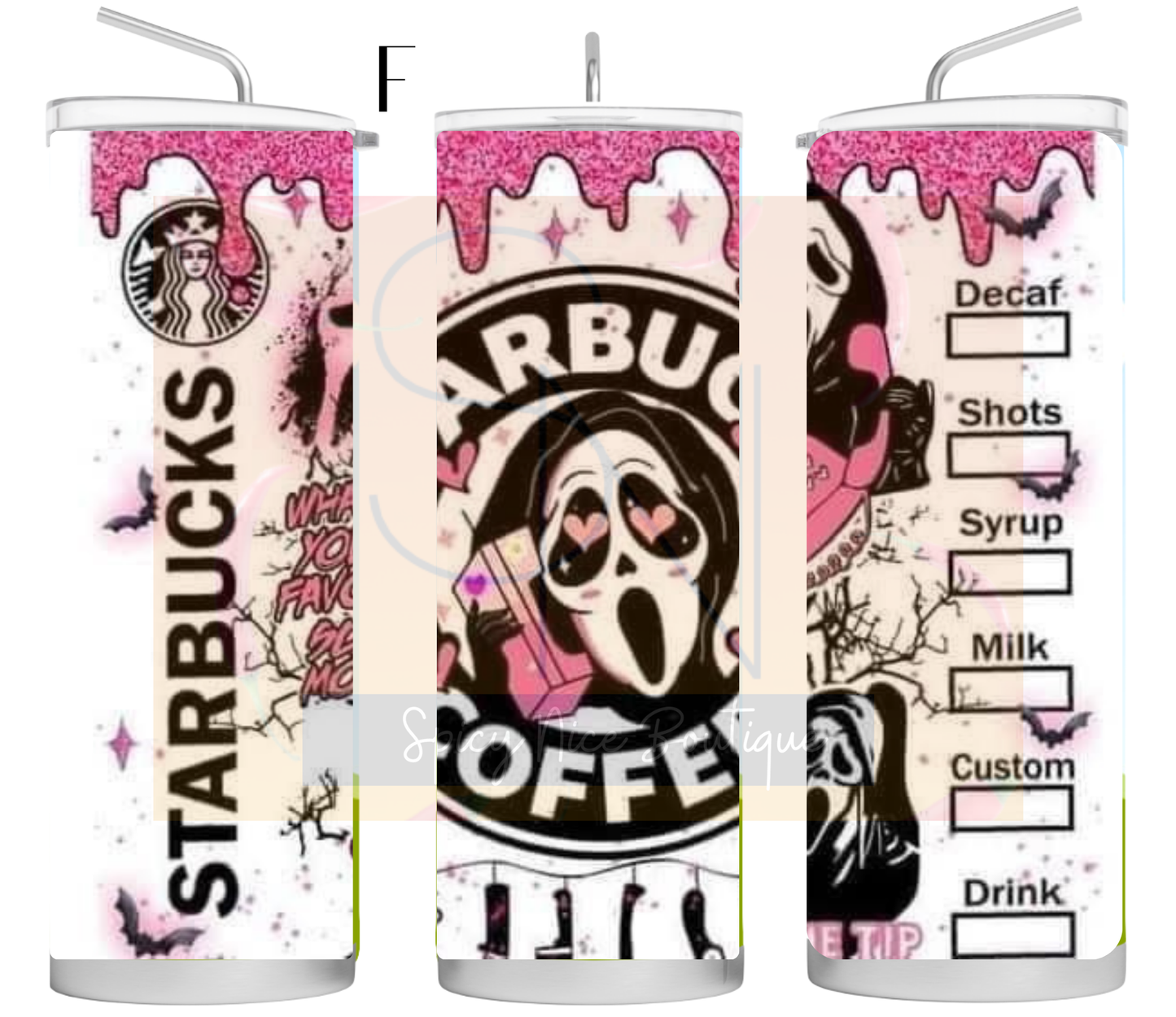 Starbucks Themed Tumblers