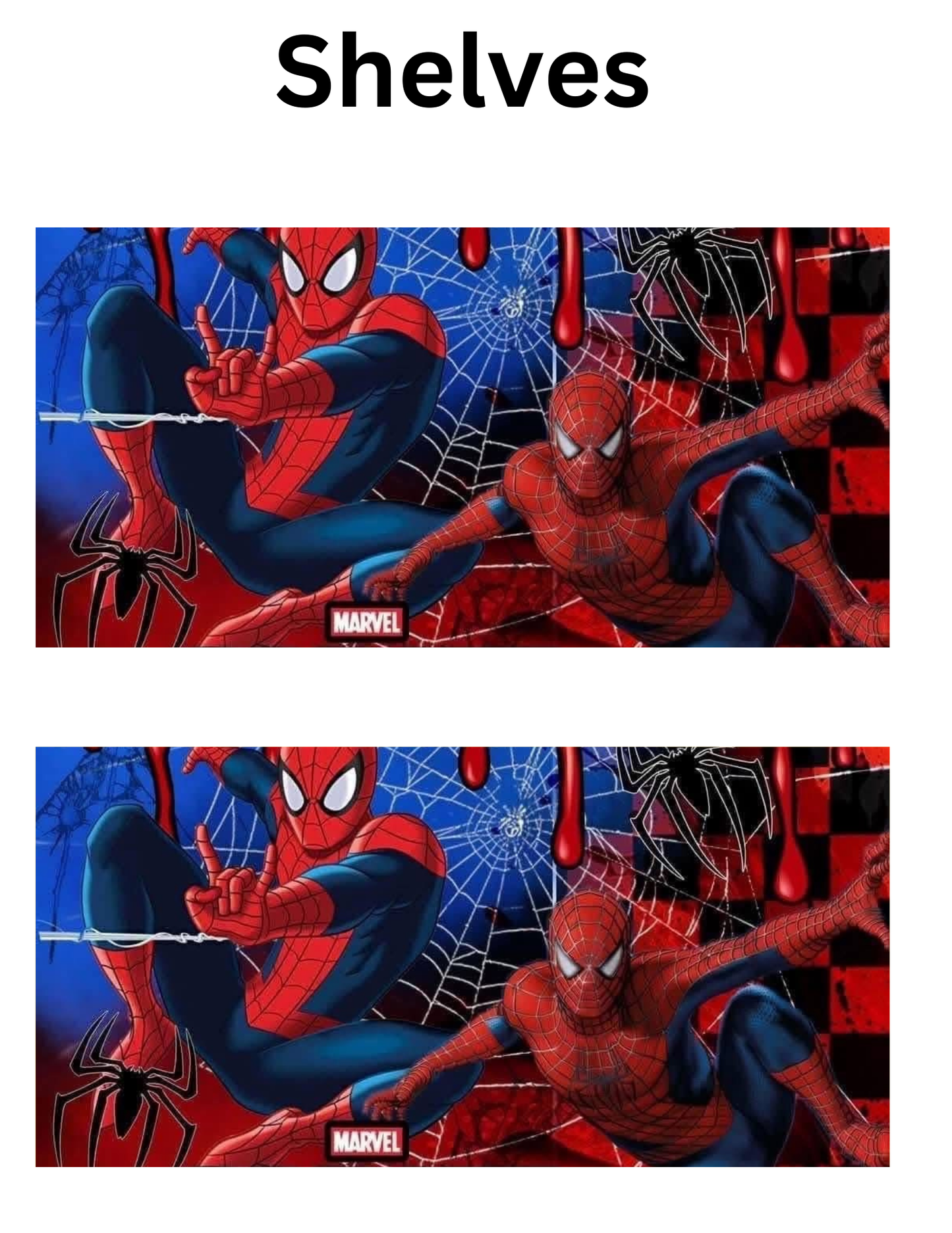 Spiderman Themed Mini Vending Machine Printable PDF Template