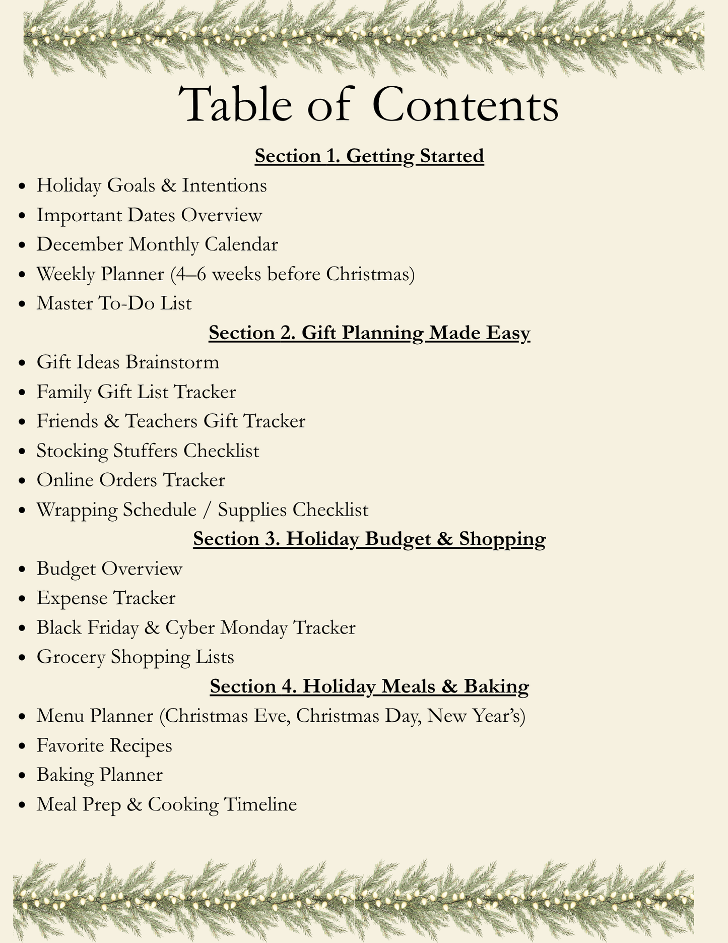 Ultimate Christmas Planner for Busy Moms – Holiday Organization Printable, Gift Tracker, Meal Planner, Budget Sheets + MRR/PLR Rights (Instant Download)