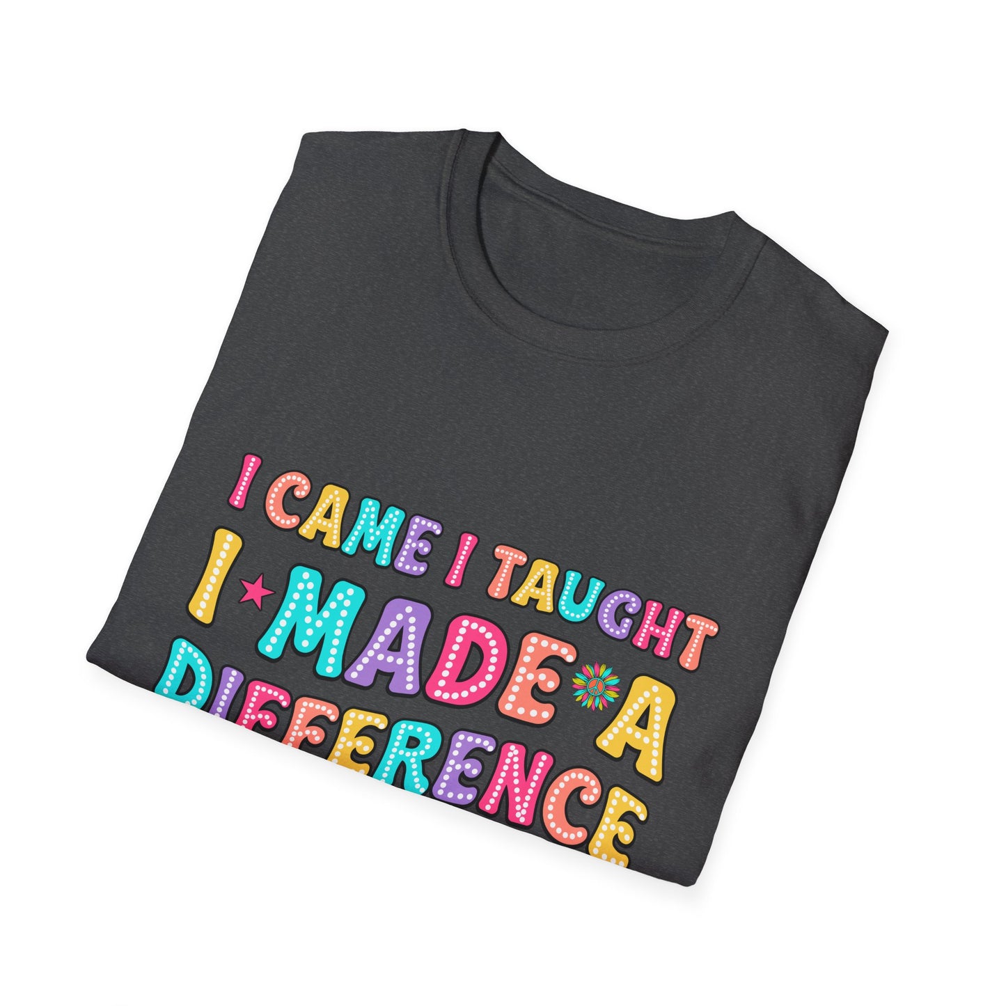 I Came I Taught I Reetired Teacher Shirt