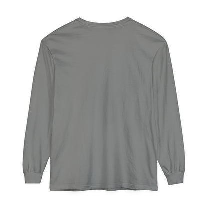 Pink Out Breast Cancer Awareness Shirt  Unisex Garment-dyed Long Sleeve T-Shirt