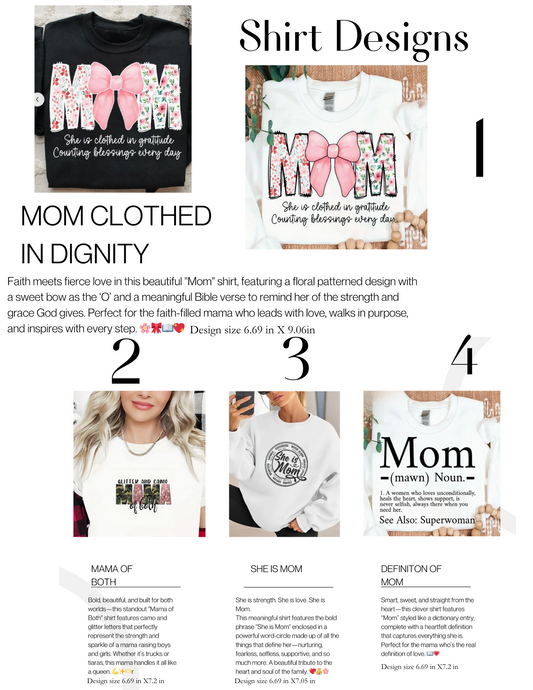 Mom Shirt Collection