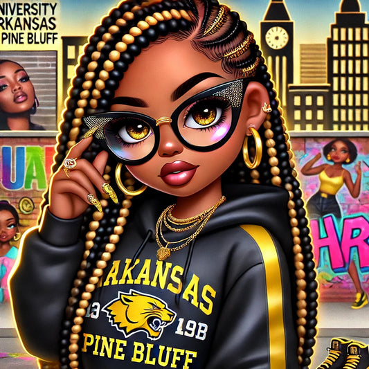 College Dreams Spiral Notebook – African American Girl Edition
