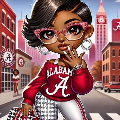 College Dreams Spiral Notebook – African American Girl Edition