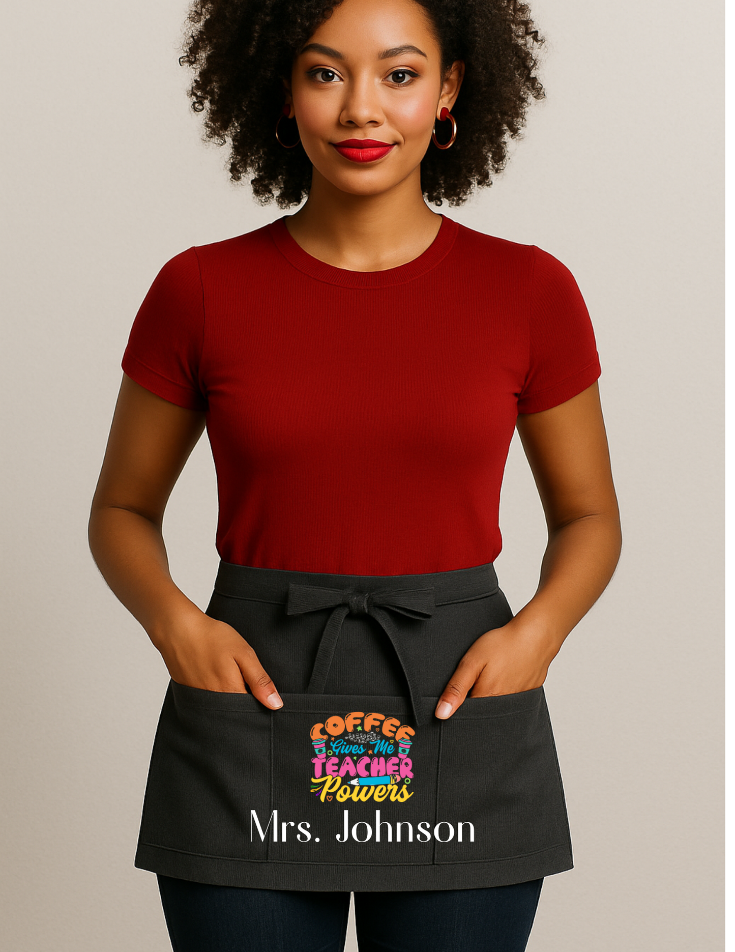 Custom Teacher Apron