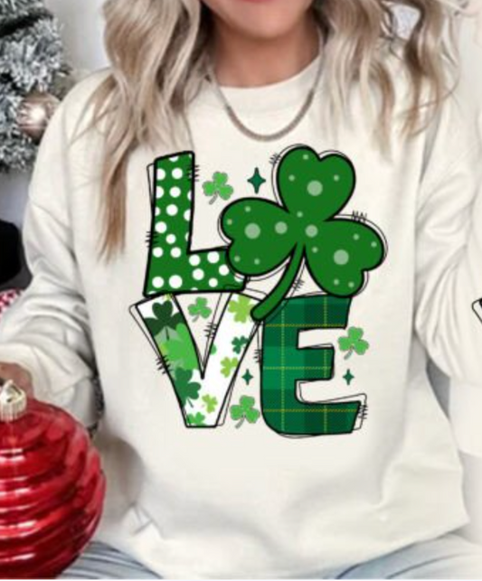 St. Patrick's Day LOVE Shirt