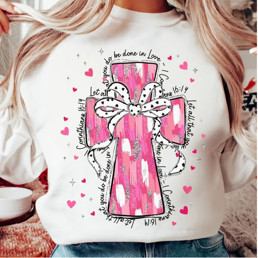 Let All You Do be Done in Love Shirt