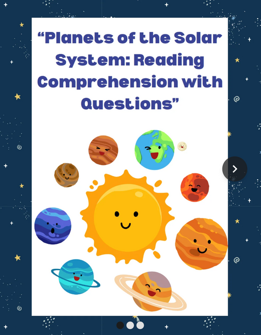 3rd Grade Solar System Unit