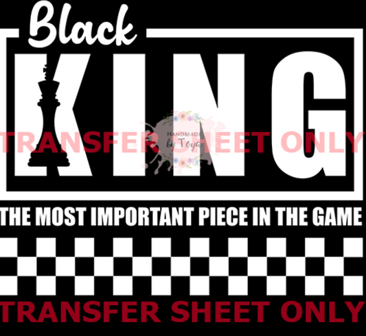 Black King Nutrition Facts Transfer