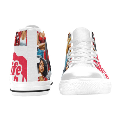 Delta Inspired High Top Sneakers