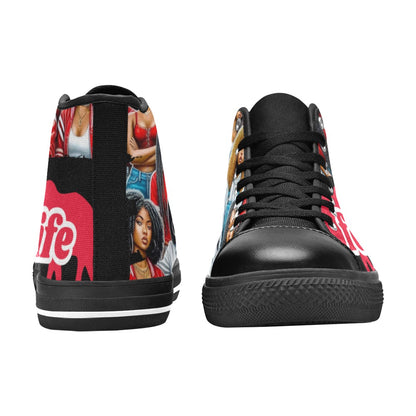 Delta Inspired High Top Sneakers