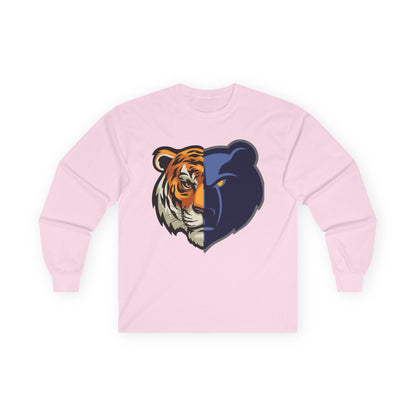 Memphis Grizzlies and Tigers Basketball Long Sleeve Tee