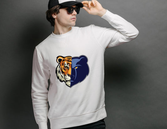 Memphis Grizzlies and Tigers Basketball Long Sleeve Tee