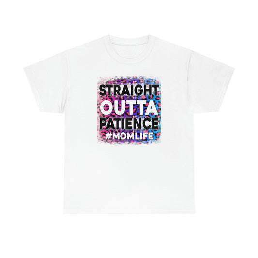 Straight Out Of Patience Unisex Heavy Cotton Tee