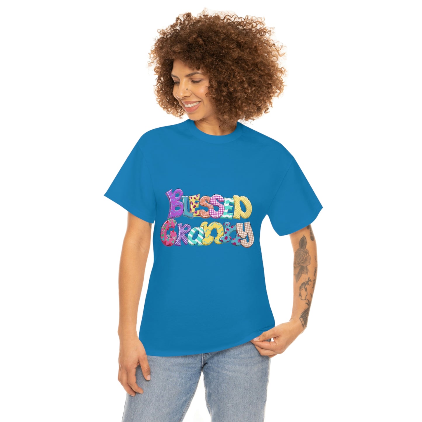 Blessed Granny Unisex Heavy Cotton Tee