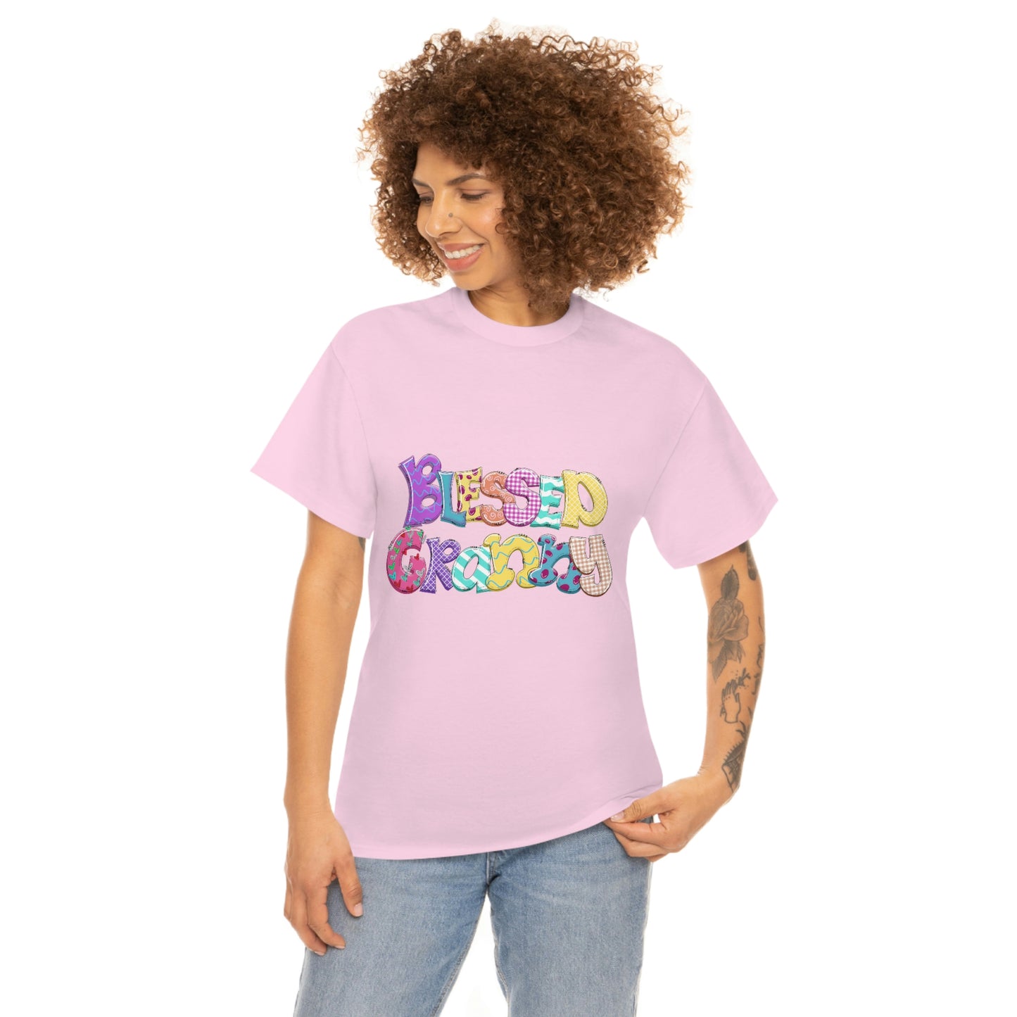 Blessed Granny Unisex Heavy Cotton Tee