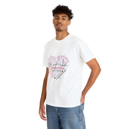 Grandma Heart  Unisex Heavy Cotton Tee