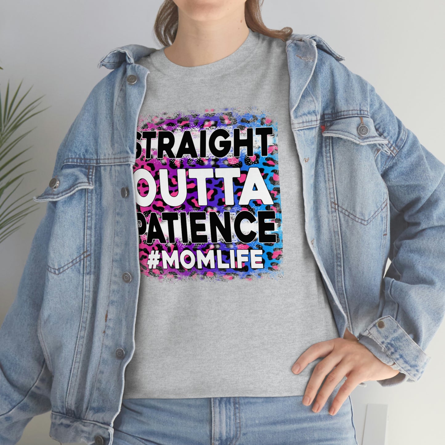 Straight Out Of Patience Unisex Heavy Cotton Tee