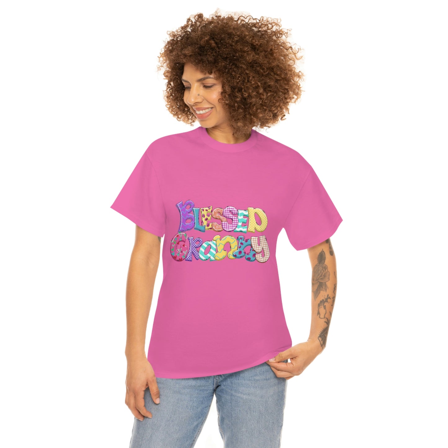 Blessed Granny Unisex Heavy Cotton Tee