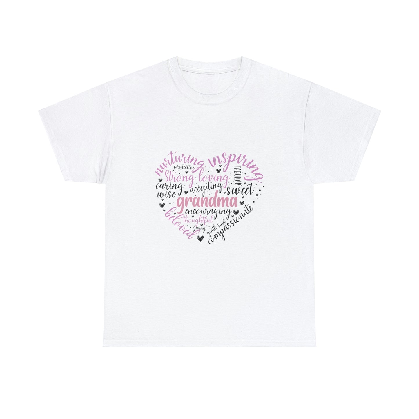 Grandma Heart  Unisex Heavy Cotton Tee