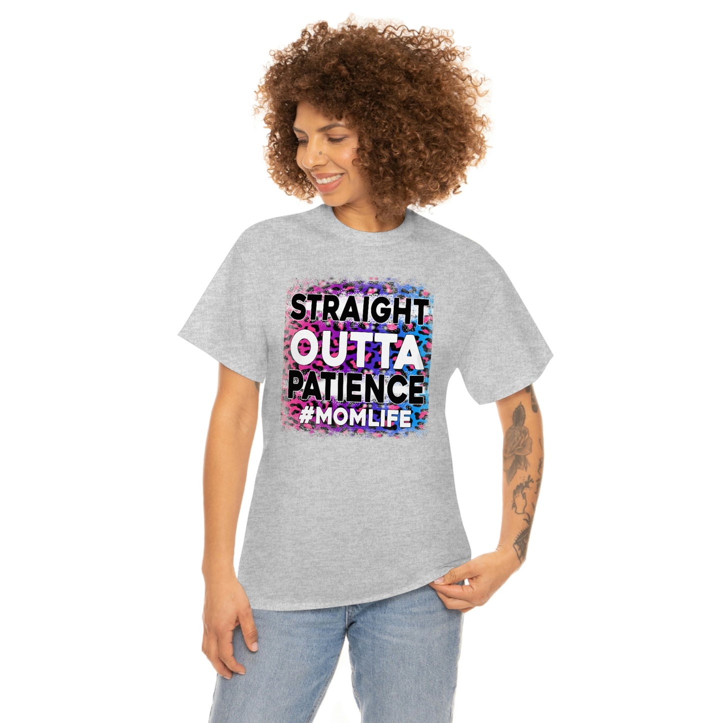 Straight Out Of Patience Unisex Heavy Cotton Tee