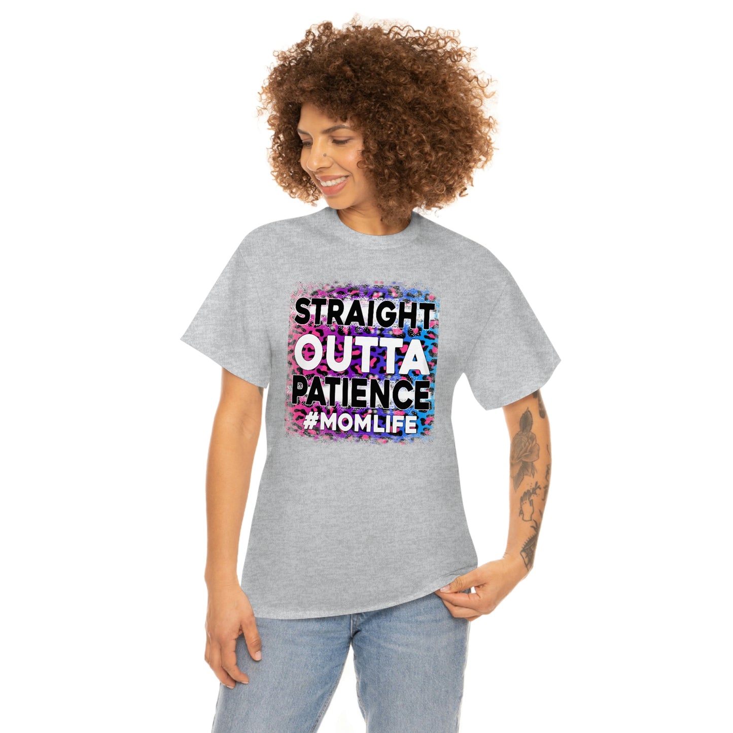 Straight Out Of Patience Unisex Heavy Cotton Tee